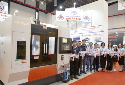 PHÚ AN BÌNH TẠI TRIỂN LÃM VIMF 2025 – GIỚI THIỆU GIẢI PHÁP MÁY CÔNG CỤ 