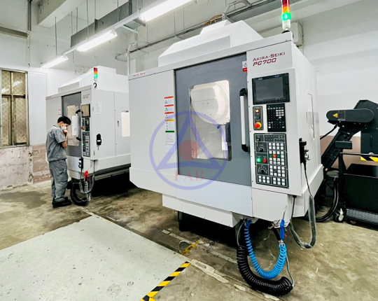 Bàn giao Máy Tapping CNC Akira Seiki - Model PC700-BT30 cho khách hàng VIP