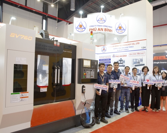 PHÚ AN BÌNH TẠI TRIỂN LÃM VIMF 2025 – GIỚI THIỆU GIẢI PHÁP MÁY CÔNG CỤ 