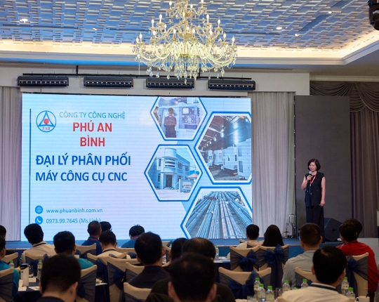 Phú An Bình tham dự chia sẻ về MÁY CÔNG CỤ CNC tại sự kiện SOLIDWORKS – 3DEXPERIENCE – SOLIDCAM: Cập nhật công nghệ & mở rộng kết nối