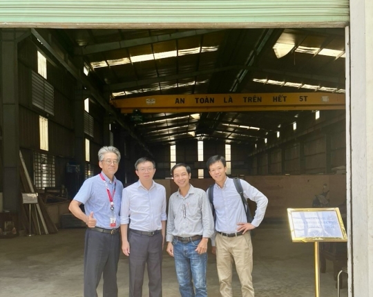 MITSUBISHI ELECTRIC (MITSUBISHI CONTROL) - Hệ điều hành bộ điểu khiển MÁY CÔNG CỤ CNC ghé thăm NHÀ XƯỞNG PHÚ AN BÌNH