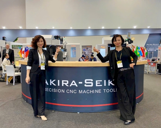 Triển lãm TIMTOS 2025 tại Đài Loan: Gian hàng Akira Seiki thu hút sự quan tâm với loạt máy công cụ CNC tiên tiến