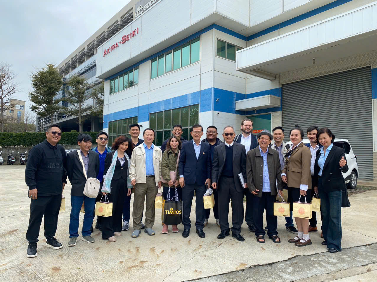 Phú An Bình cùng Đoàn doanh nghiệp HAMEE tham quan Nhà máy Akira Seiki tại Đài Loan