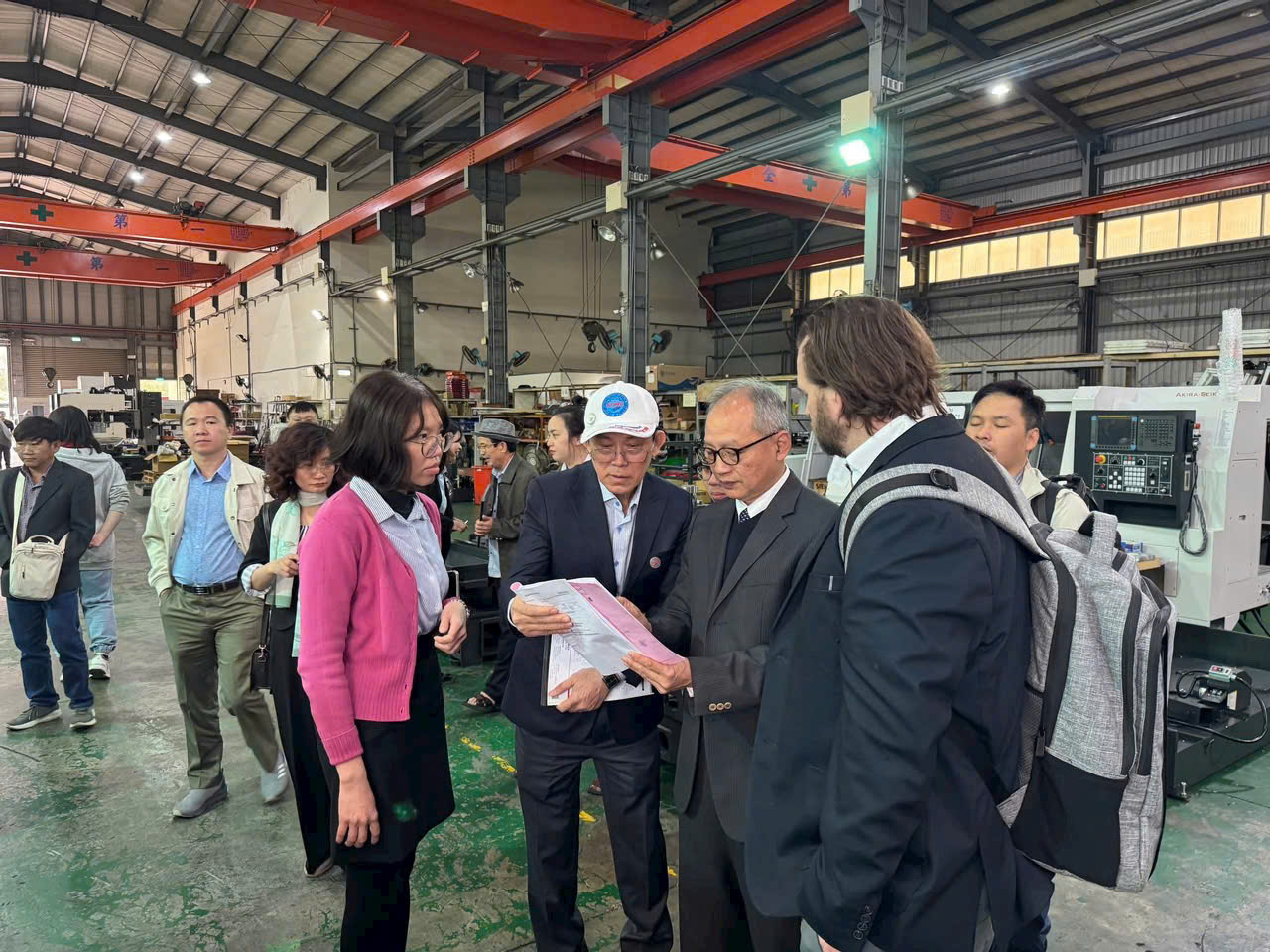 Phú An Bình cùng Đoàn doanh nghiệp HAMEE tham quan Nhà máy Akira Seiki tại Đài Loan
