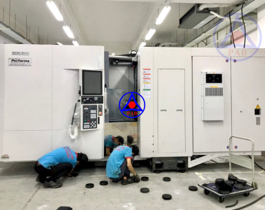 Lắp đặt máy công cụ CNC