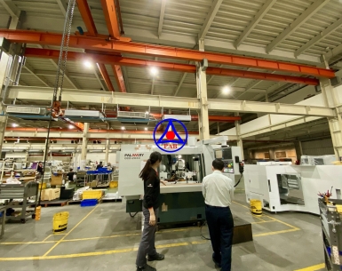 Thăm nhà máy Palmary - Đài Loan