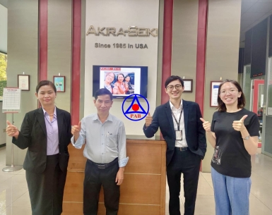 Thăm nhà máy Akira Seiki - Đài Loan