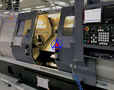 Bàn giao Máy tiện ngang CNC Akira Seiki
