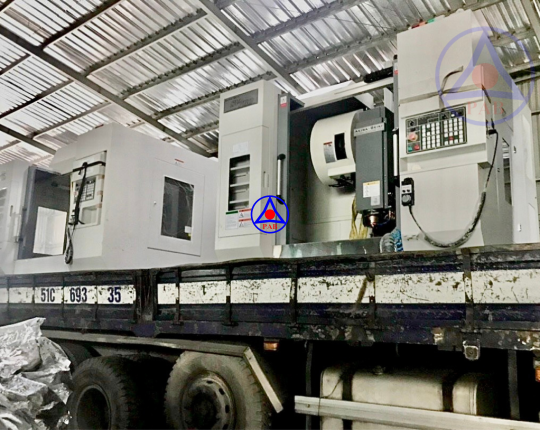 Lắp đặt máy công cụ CNC
