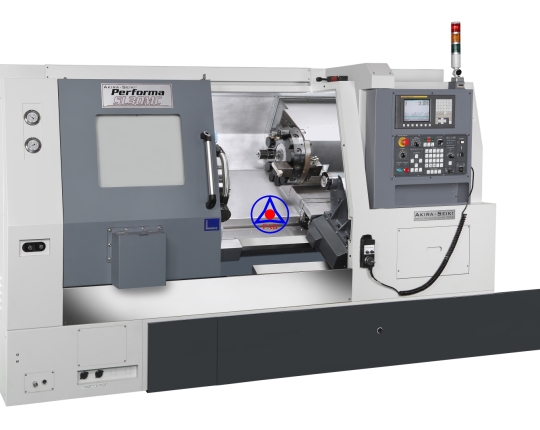 Máy tiện ngang CNC Akira Seiki - Model SL30MC(LMC)