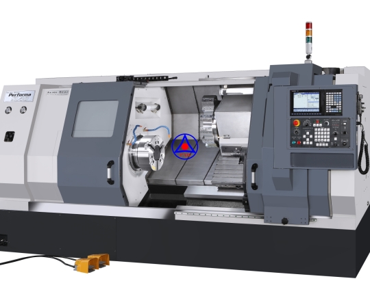 Máy tiện ngang CNC Akira Seiki - Model SL40MC(LMC)